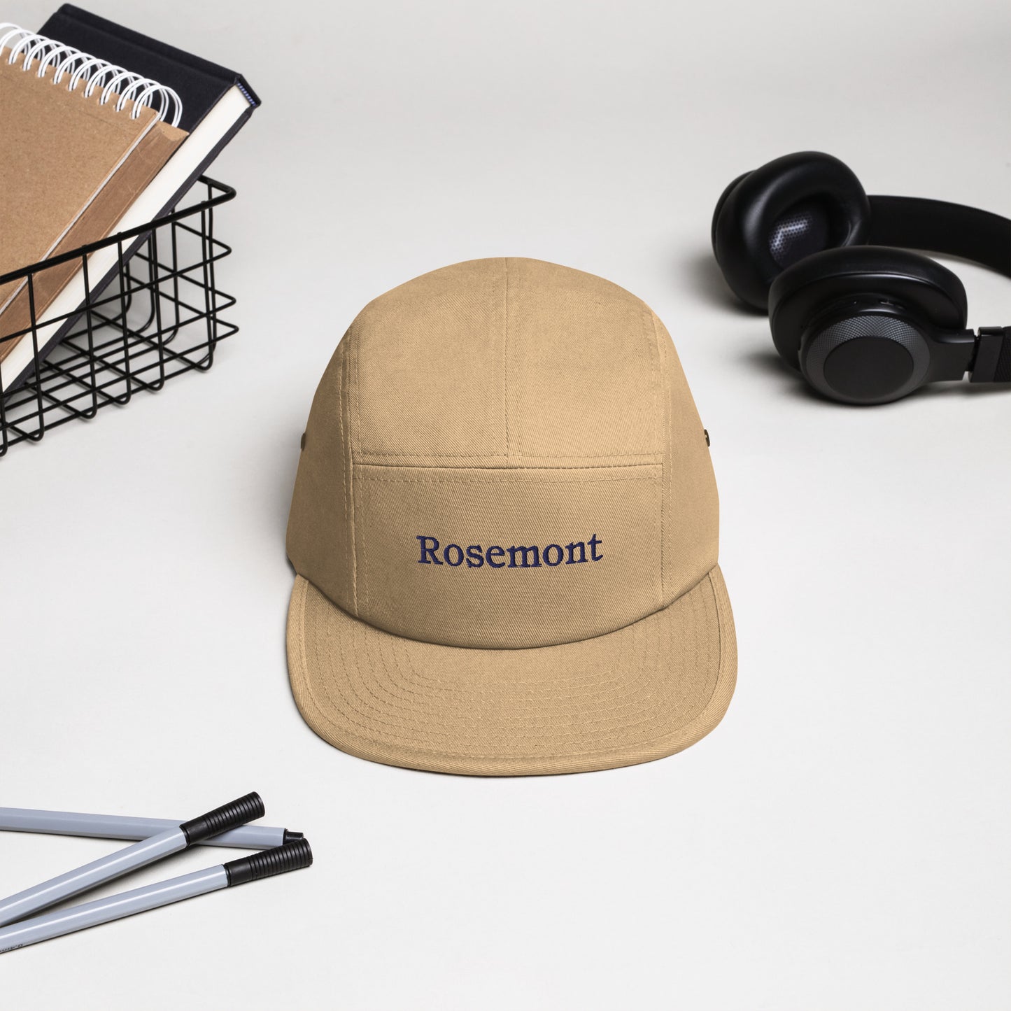 Rosemont - Five Panel Hat - Serif