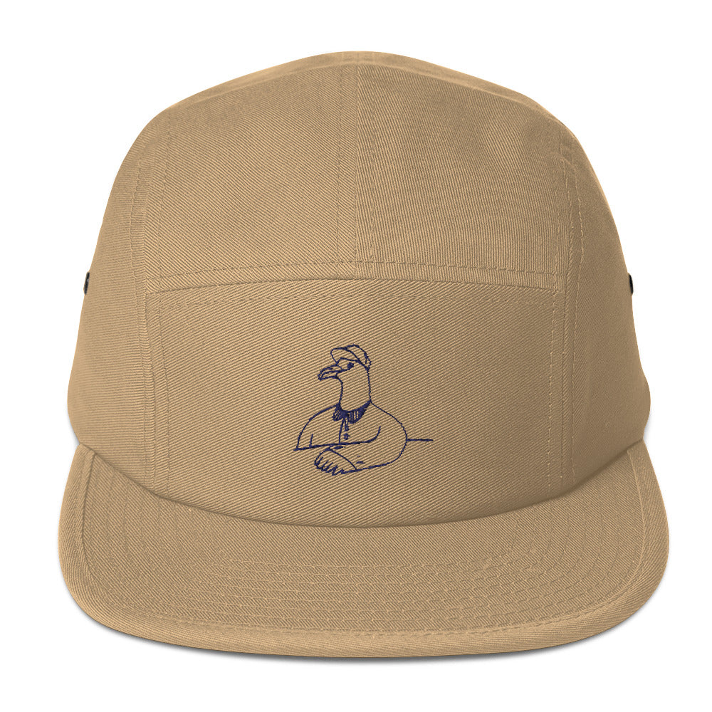 Girl Bird 5 Panel Hat