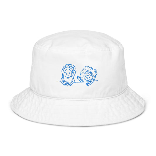 Cocktail Oysters Organic Bucket Hat