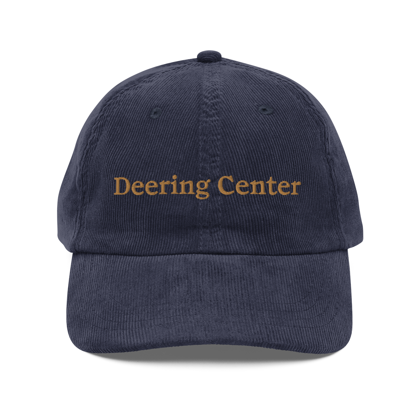 Deering Center - Corduroy - Dad Hat - Serif