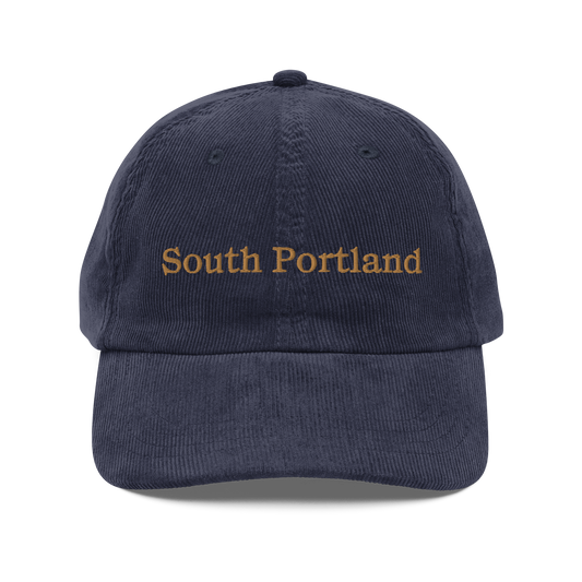 South Portland Corduroy Dad Hat - Serif