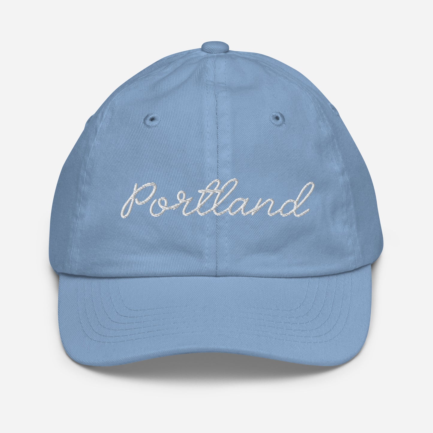 Kids Portland Cotton Cap - Light Blue